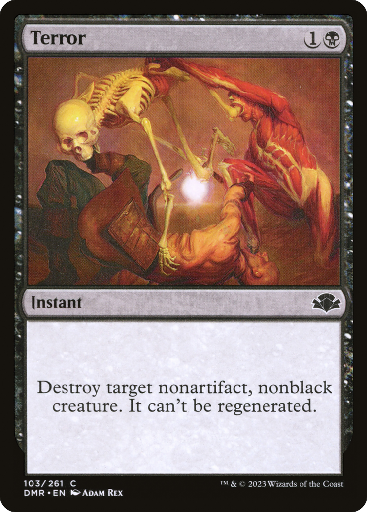 Terror (DMR-103) - Dominaria Remastered