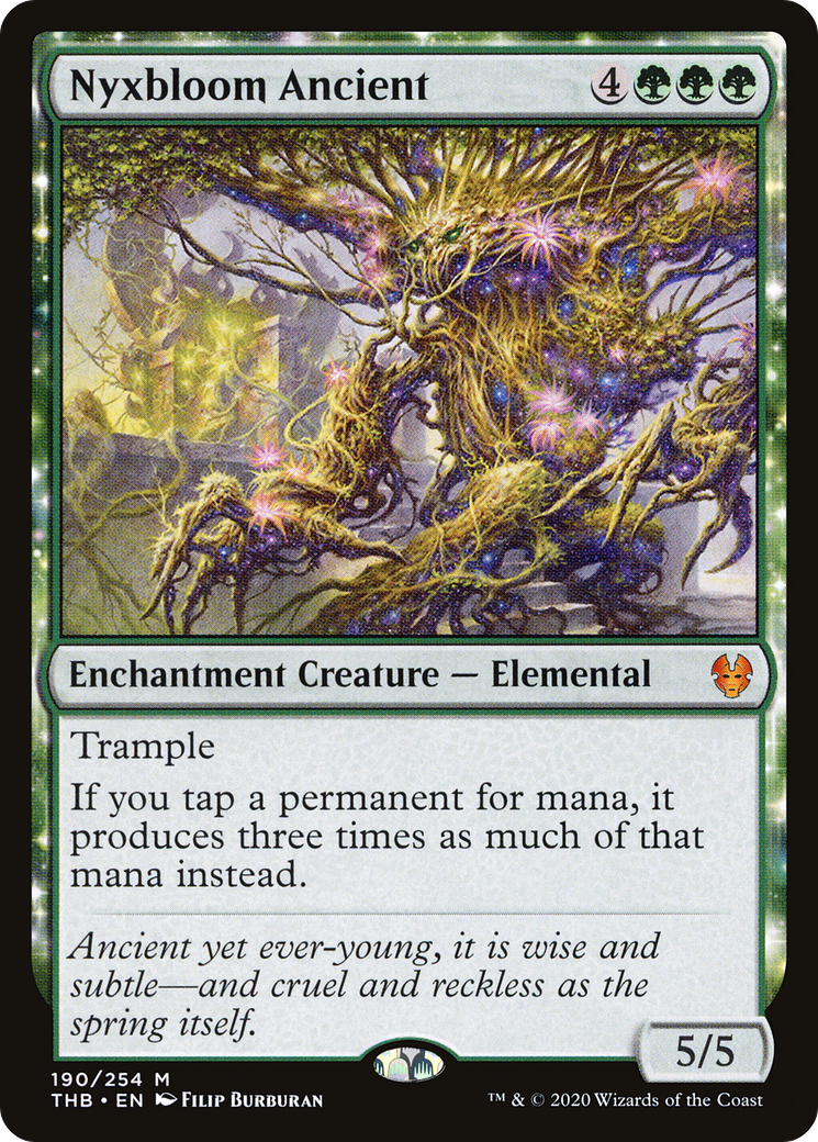 Nyxbloom Ancient (THB-190) - Theros Beyond Death: (enchantment)