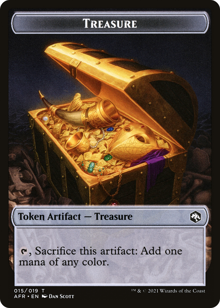 Treasure Token (AFR-015) - Adventures in the Forgotten Realms Tokens