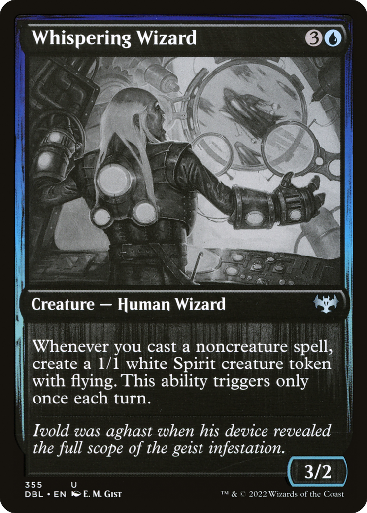 Whispering Wizard (DBL-355) - Innistrad: Double Feature