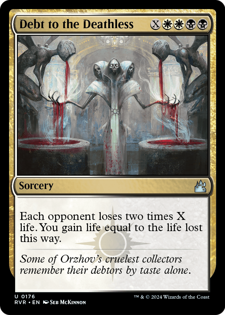 Debt to the Deathless (RVR-176) - Ravnica Remastered