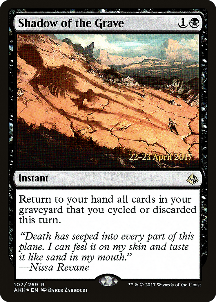 Shadow of the Grave (PRE-107) - Amonkhet Promos Foil