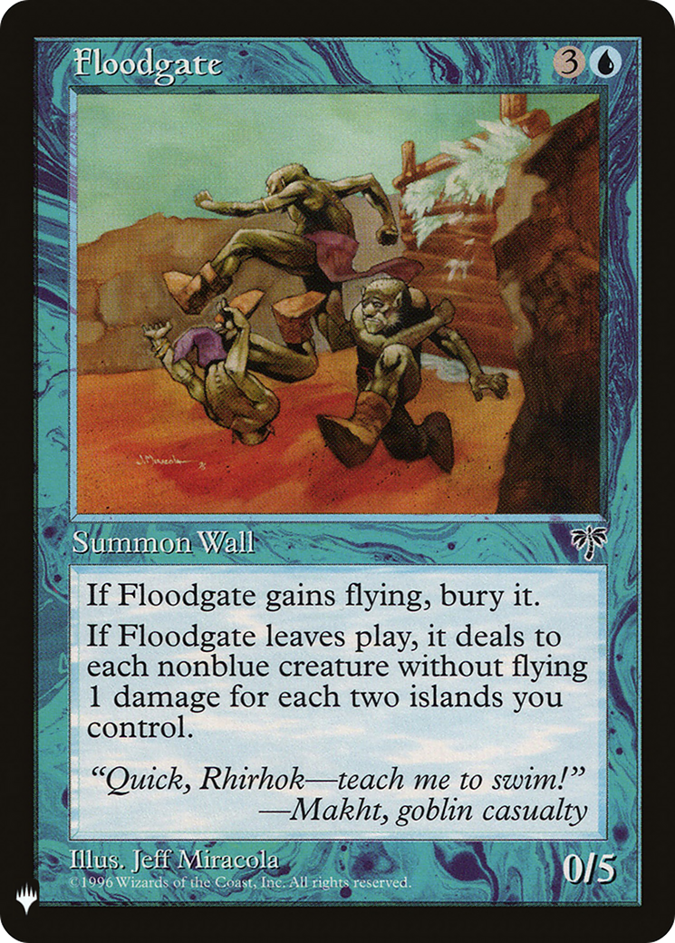 Floodgate (LIST-067) - The List