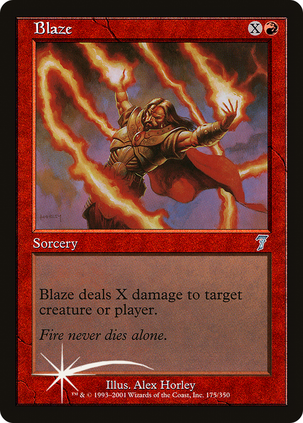 Blaze (7ED-175) - 7th Edition