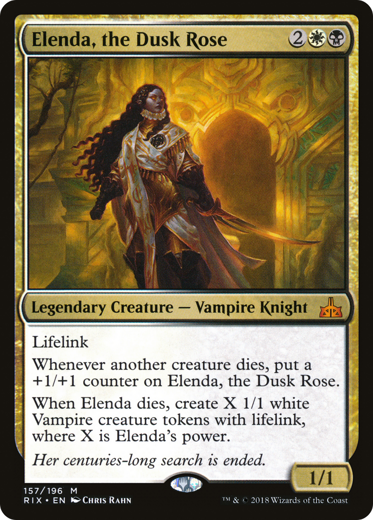 Elenda, the Dusk Rose (RIX-157) - Rivals of Ixalan