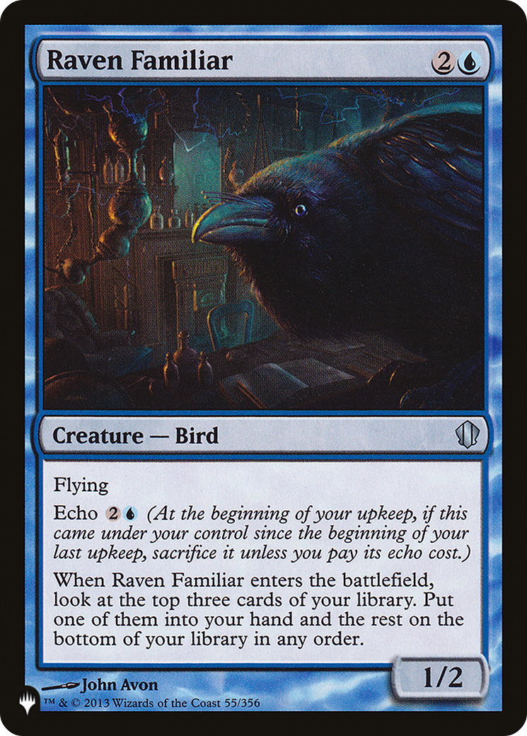 Raven Familiar (LIST-55/356) - The List