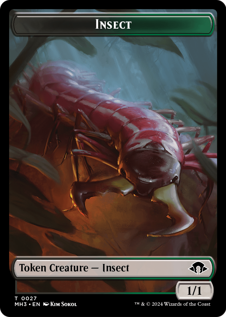 Insect (TMH3-027) - Modern Horizons 3 Tokens