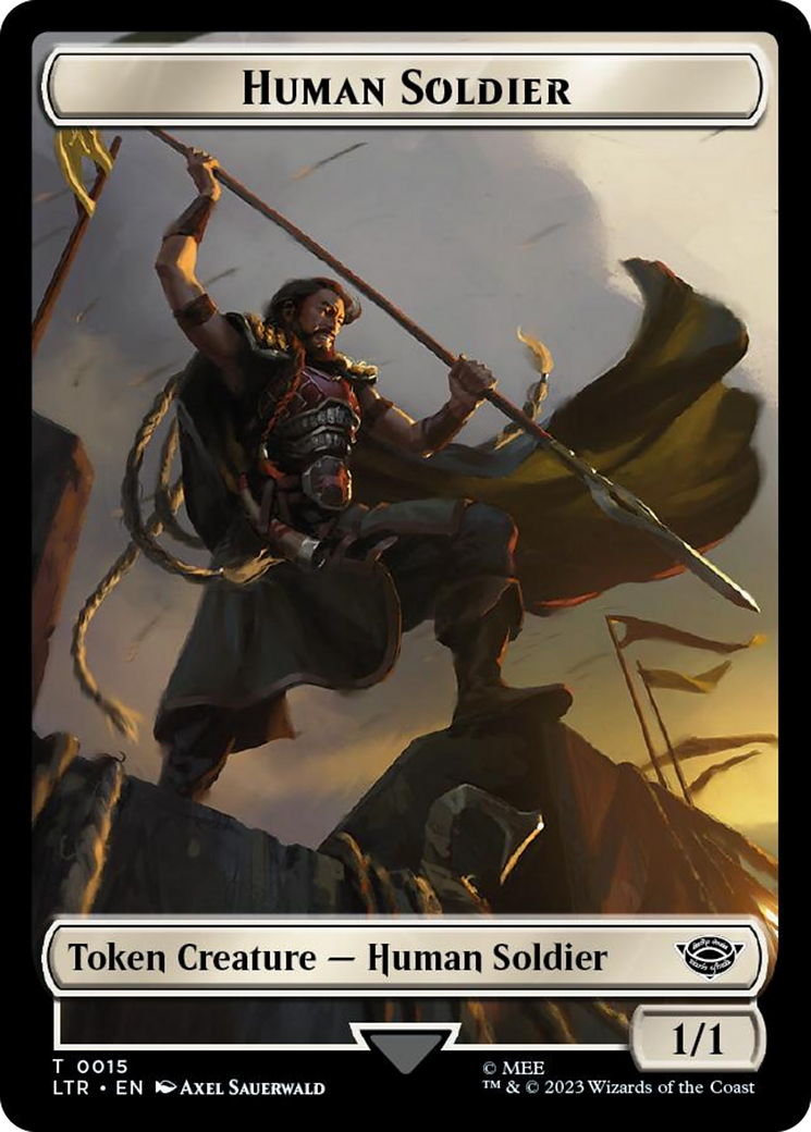 Human Soldier (TLTR-015) - Tales of Middle-earth Tokens Foil