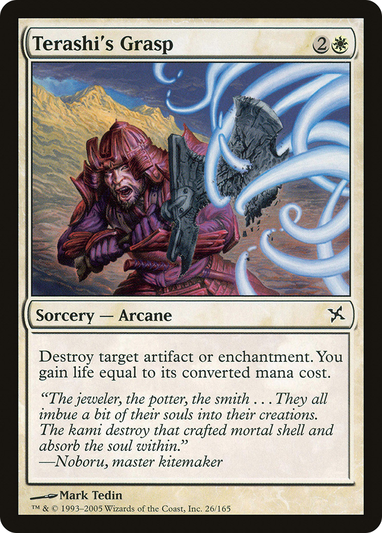 Terashi's Grasp (BOK-026) - Betrayers of Kamigawa Foil