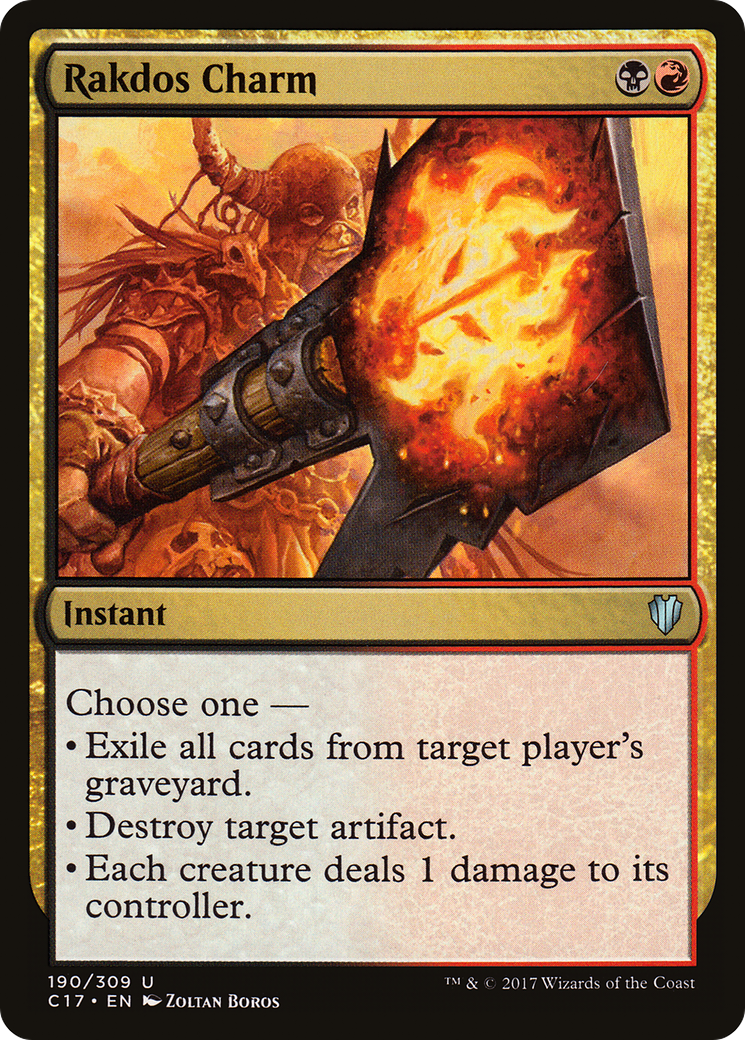 Rakdos Charm (C17-190) - Commander 2017