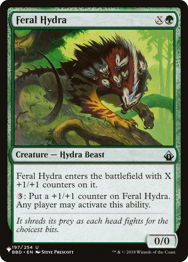 Feral Hydra (LIST-197/254) - The List