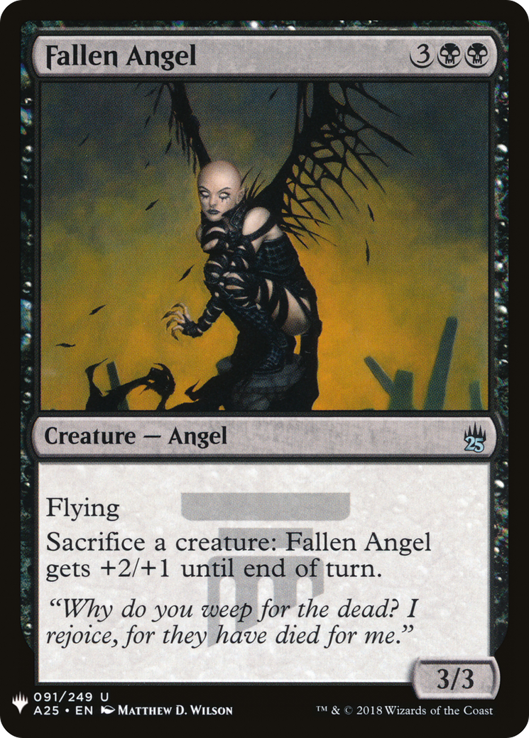Fallen Angel (LIST-091) - The List