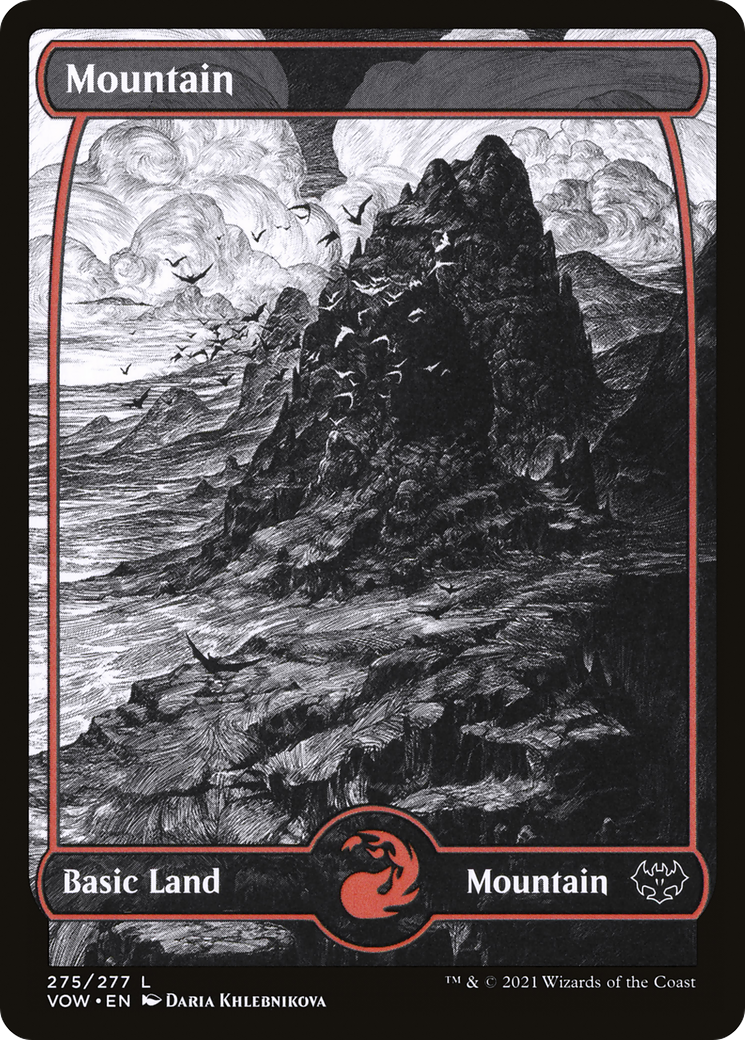 Mountain (275) (VOW-275) - Innistrad: Crimson Vow: (Showcase)