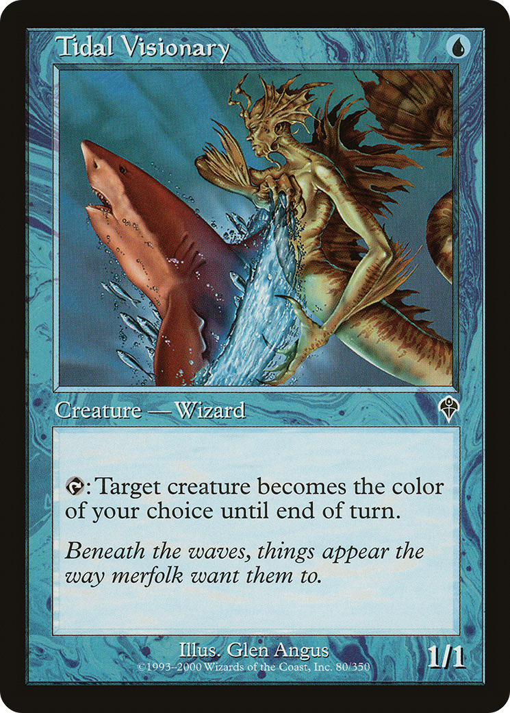 Tidal Visionary (INV-080) - Invasion Foil