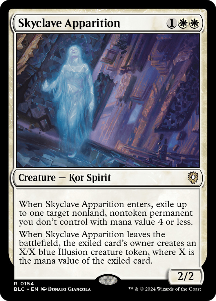 Skyclave Apparition (BLC-154) - Bloomburrow Commander
