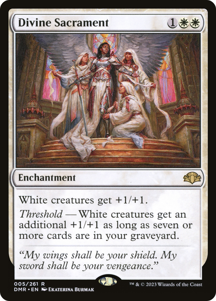 Divine Sacrament (DMR-005) - Dominaria Remastered