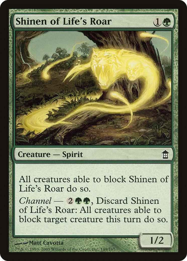 Shinen of Life's Roar (SOK-149) - Saviors of Kamigawa Foil