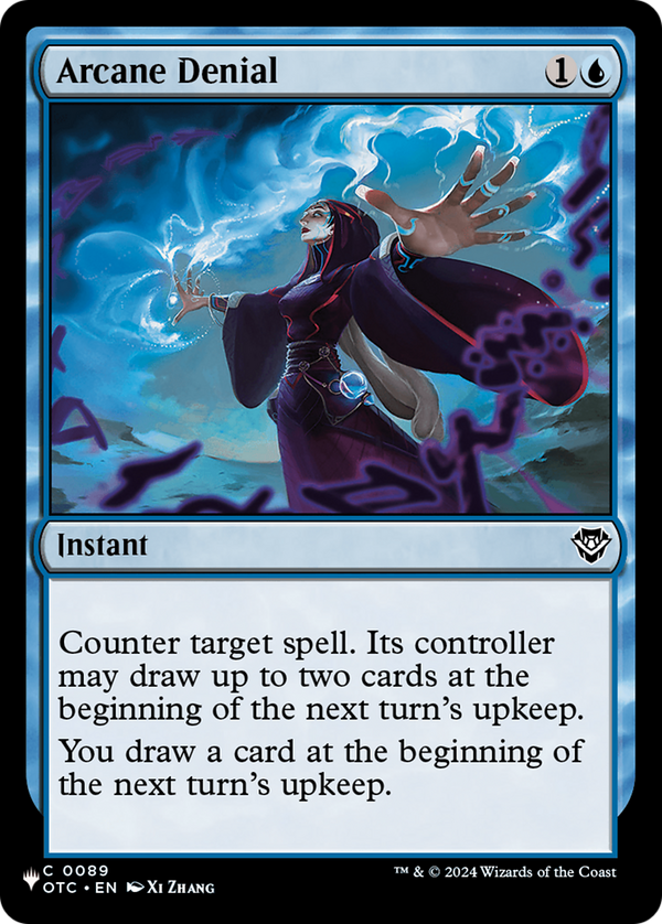 Arcane Denial (OTC) (LIST-089) - The List
