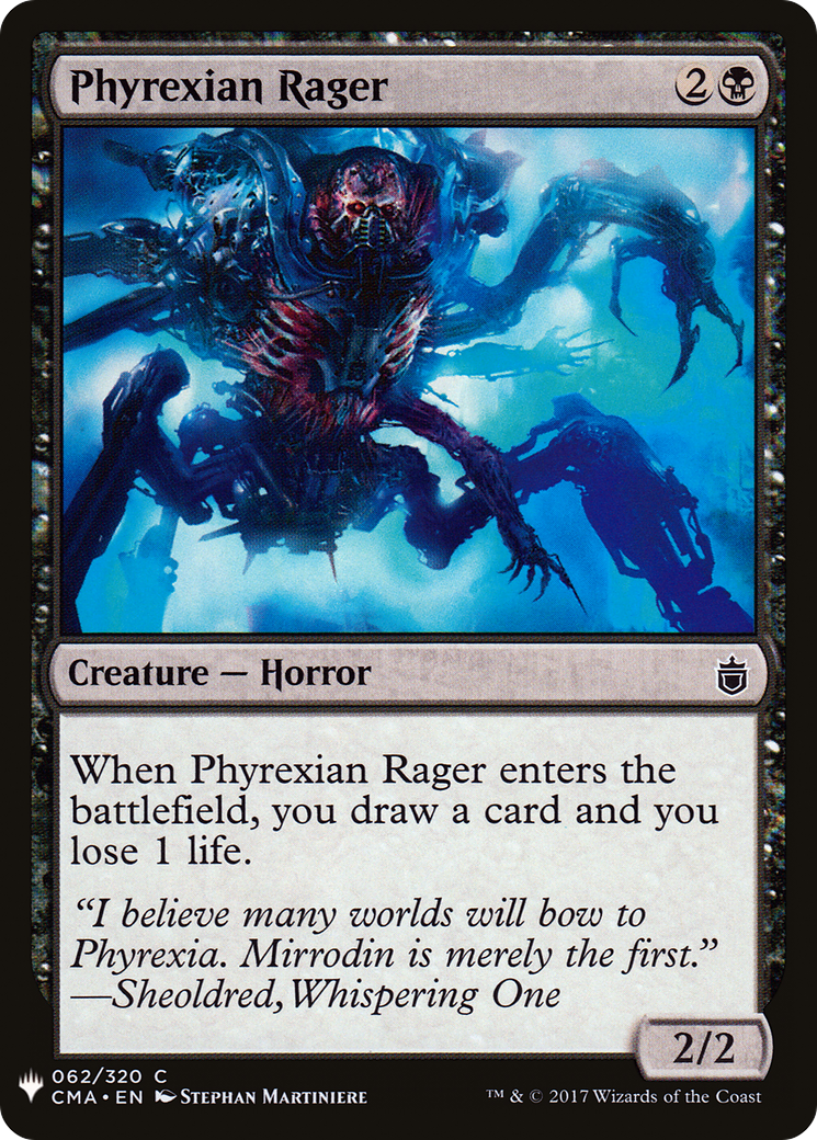 Phyrexian Rager (LIST-062) - The List