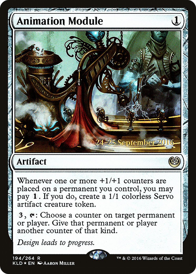 Animation Module (PRE-194) - Kaladesh Promos Foil
