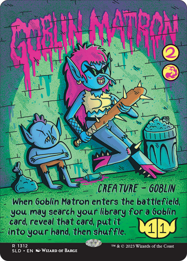 Goblin Matron (SLD-1312) - Secret Lair Drop (Borderless)