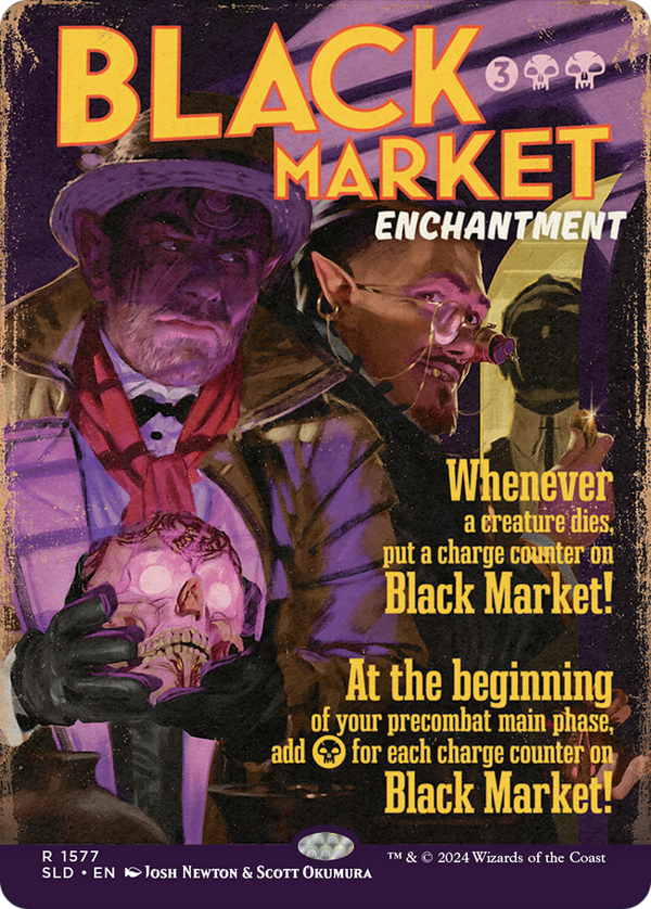 Black Market (SLD-1577) - Secret Lair Drop (Borderless)