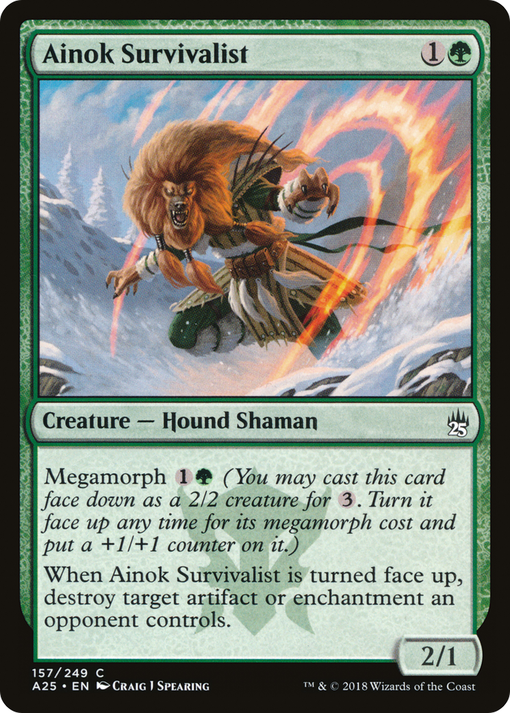 Ainok Survivalist (A25-157) - Masters 25