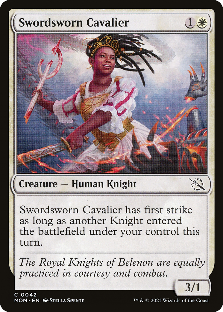 Swordsworn Cavalier (MOM-042) - March of the Machine