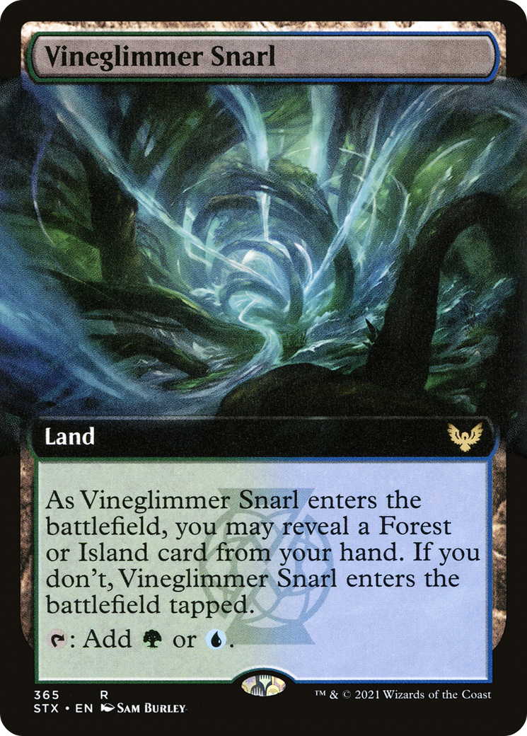 Vineglimmer Snarl (Extended Art) (STX-365) - Strixhaven: School of Mages: (Extended Art)