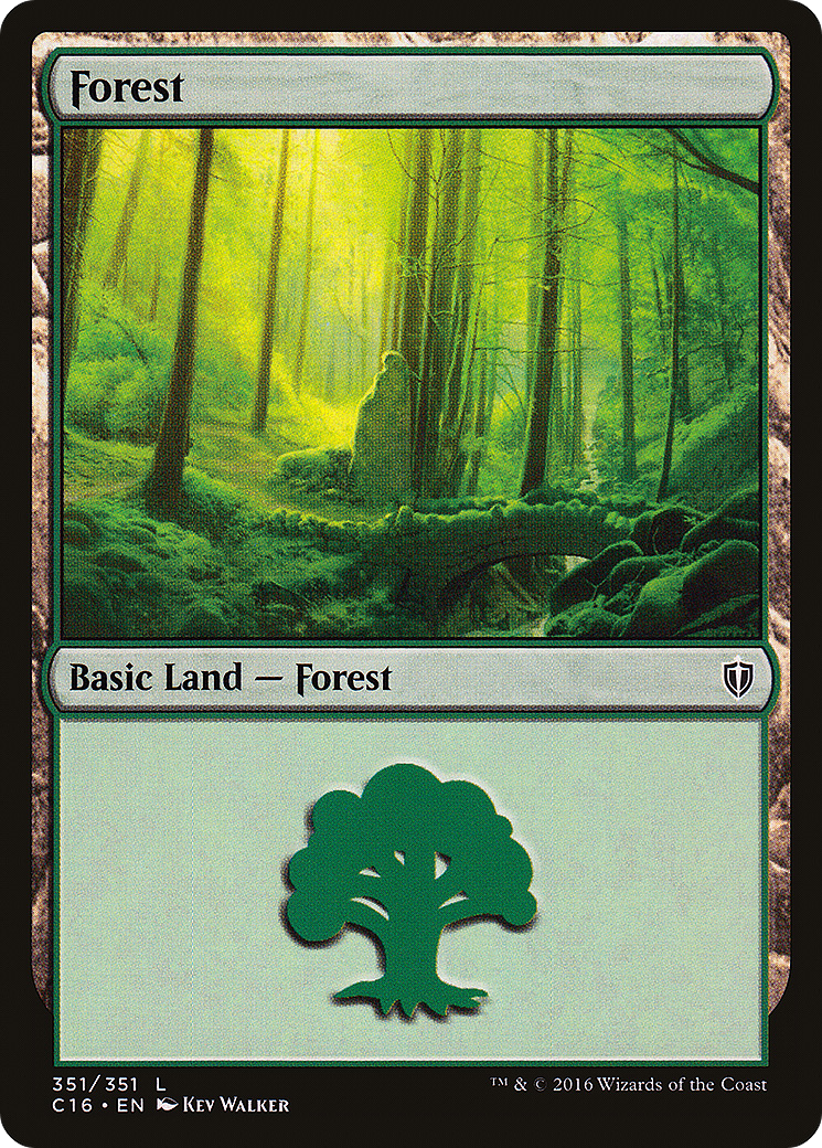 Forest (351) (C16-351) - Commander 2016
