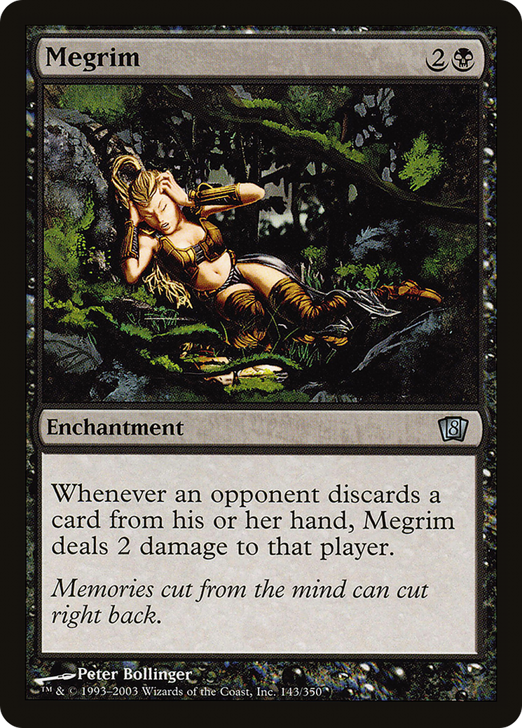 Megrim (8ED-143) - 8th Edition Foil