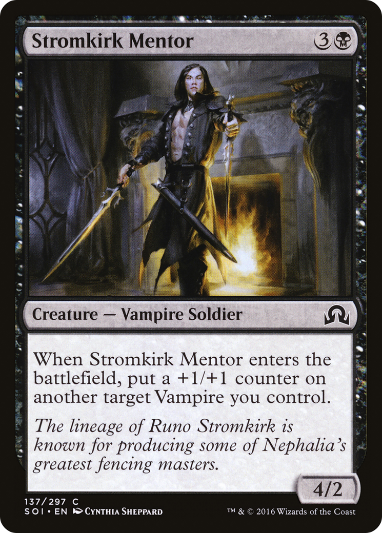 Stromkirk Mentor (SOI-137) - Shadows over Innistrad Foil
