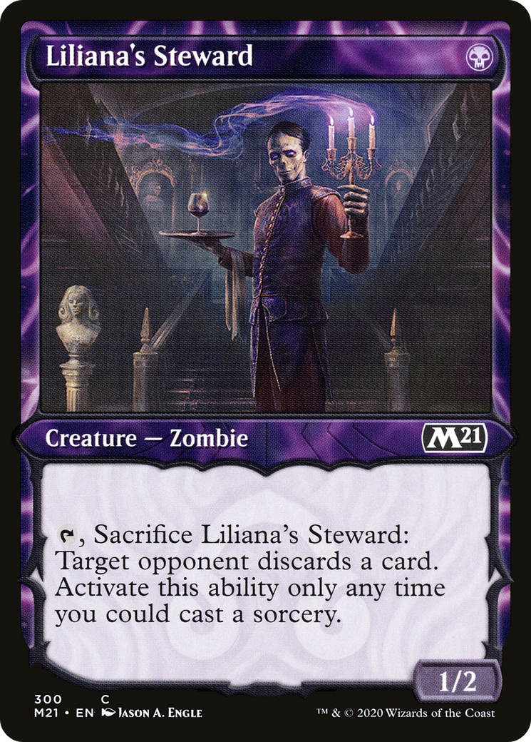 Liliana's Steward (Showcase) (M21-300) - Core Set 2021: (Showcase)