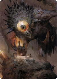 Nothic // Nothic (ACLB-025) - Battle for Baldur's Gate Art Series (Borderless)