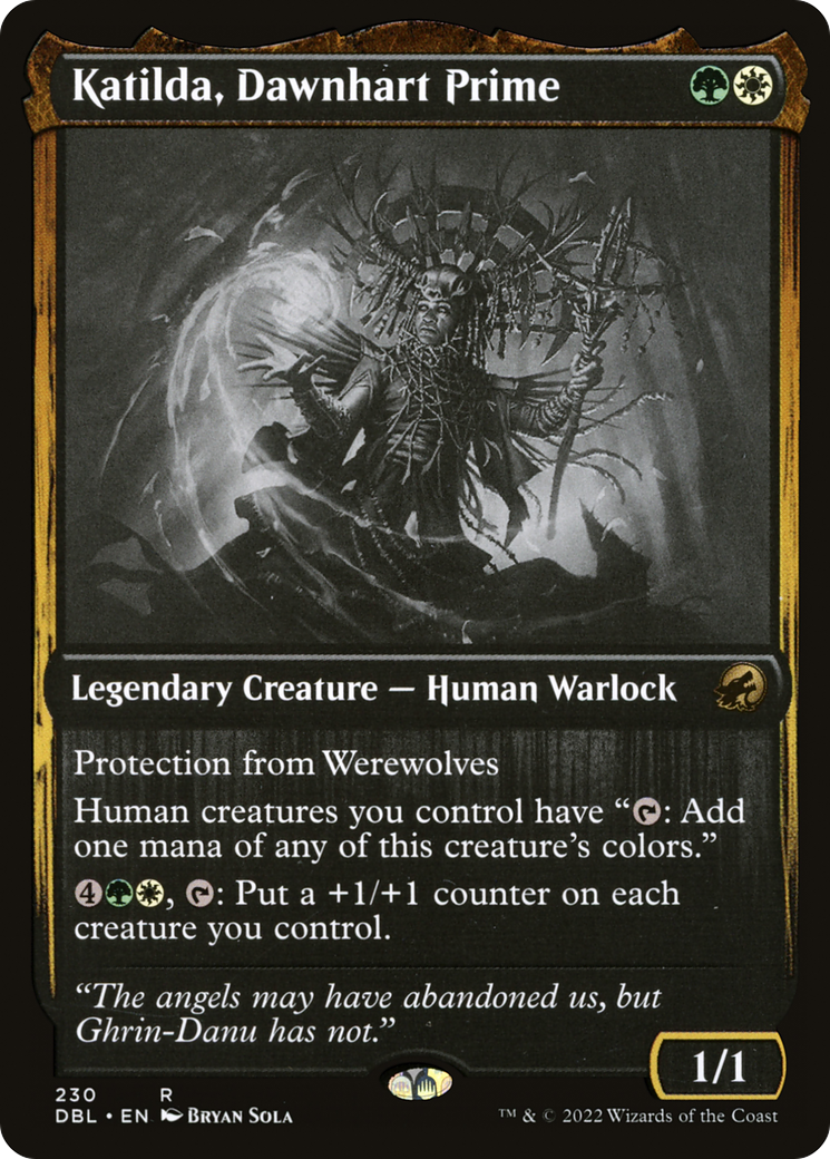 Katilda, Dawnhart Prime (DBL-230) - Innistrad: Double Feature Foil