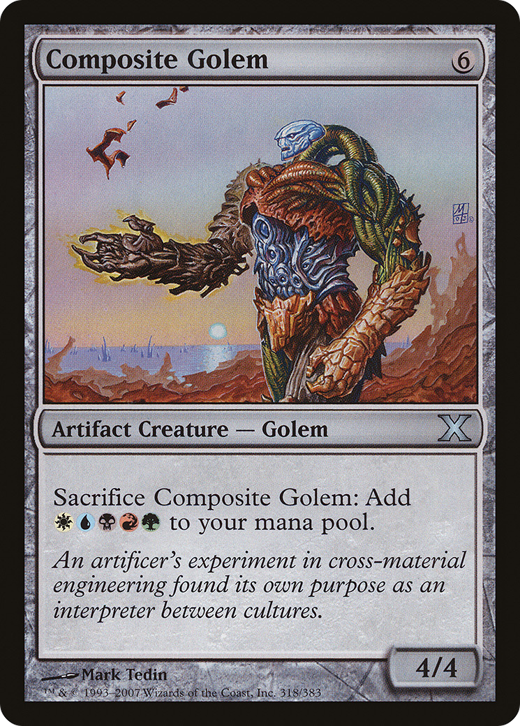 Composite Golem (10E-318) - Tenth Edition
