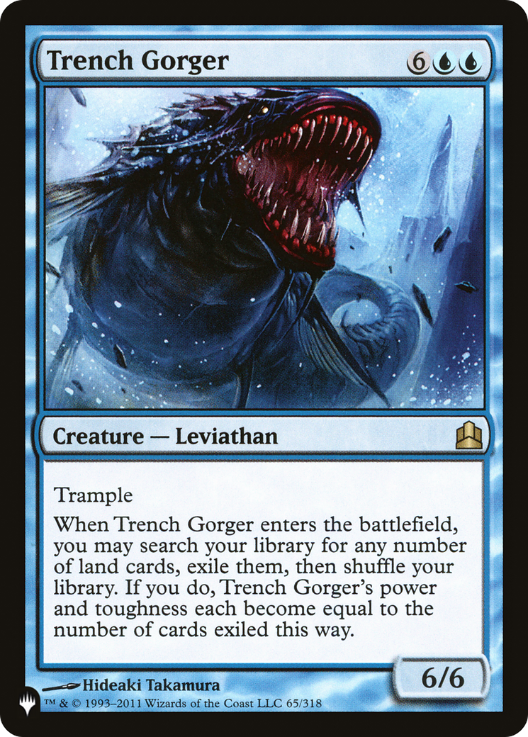 Trench Gorger (LIST-65/318) - The List