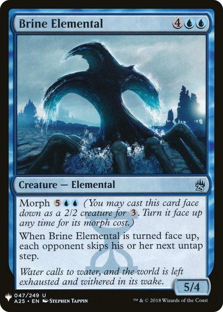 Brine Elemental (LIST-047) - The List