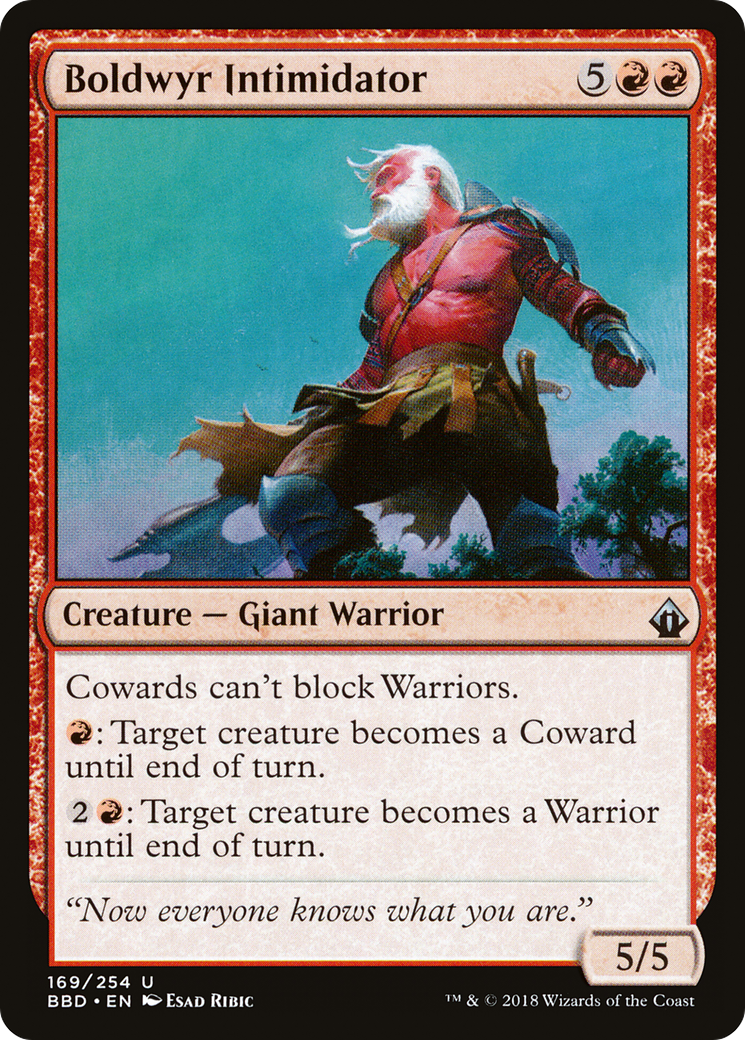 Boldwyr Intimidator (BBD-169) - Battlebond
