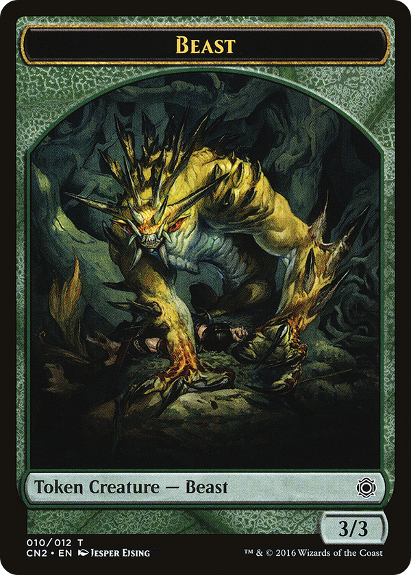 Beast Token (CN2-010) - Conspiracy: Take the Crown Tokens