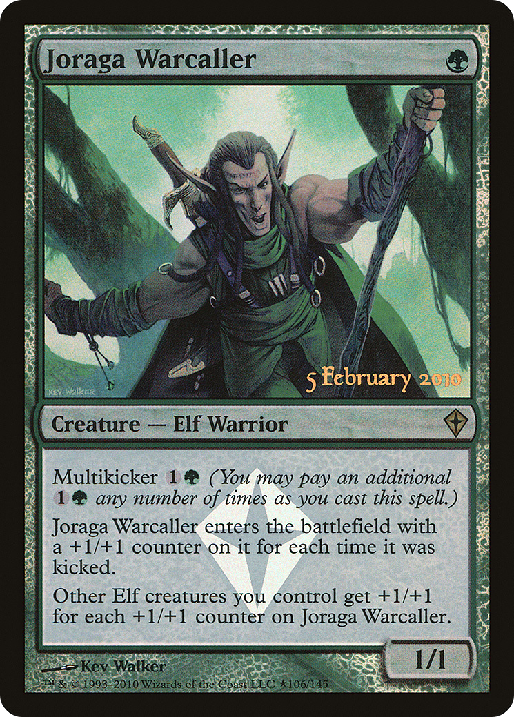 Joraga Warcaller (LARP-106) - Worldwake Promos Foil