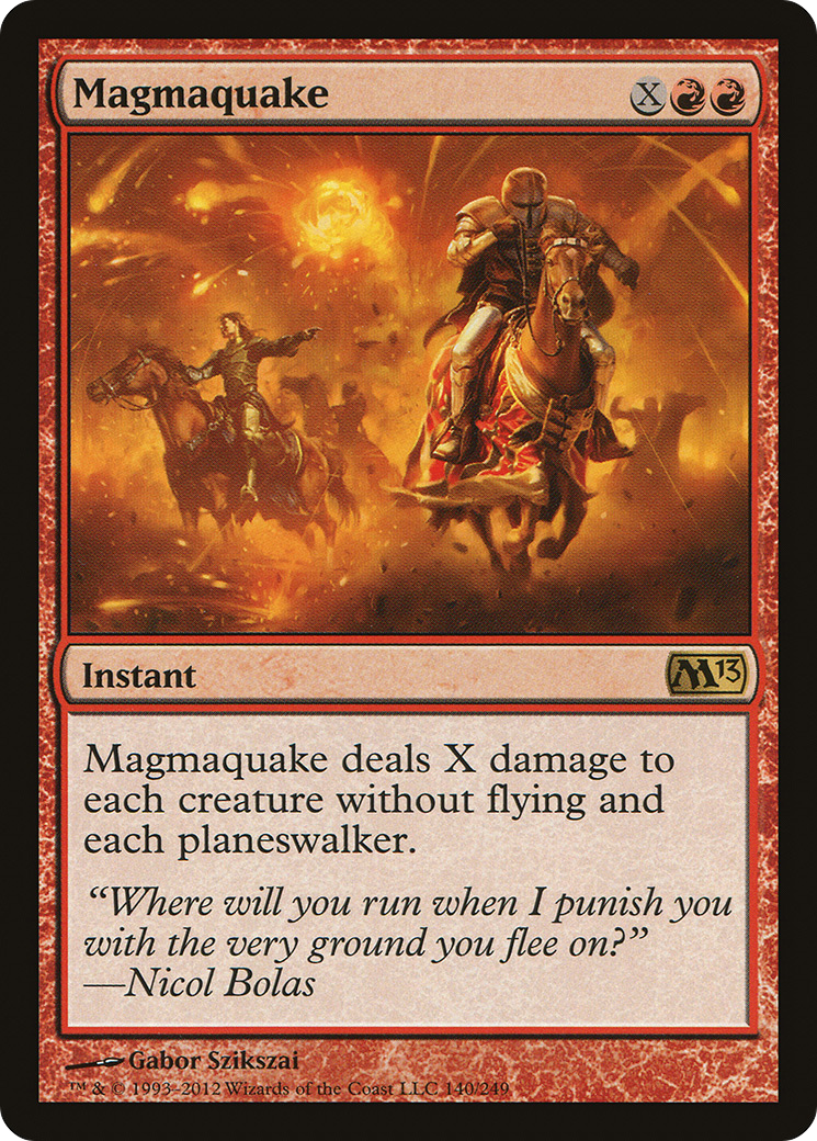 Magmaquake (M13-140) - Magic 2013