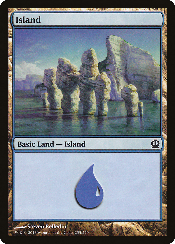 Island (235) (THS-235) - Theros