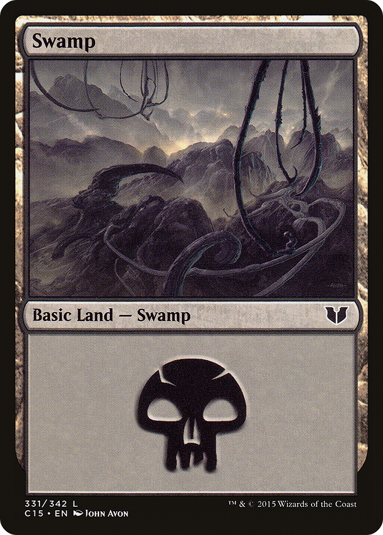 Swamp (331) (C15-331) - Commander 2015