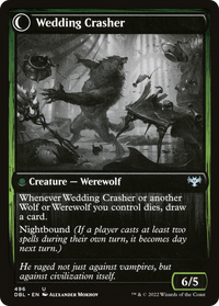 Wolfkin Outcast (DBL-496) - Innistrad: Double Feature: (Double Faced Transform)