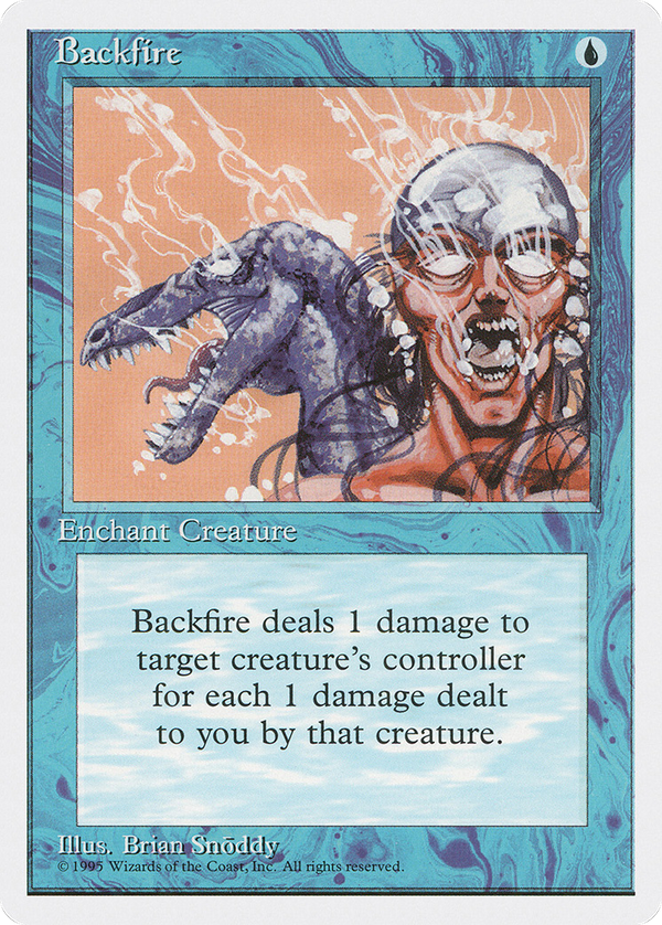 Backfire (4ED-) - Fourth Edition