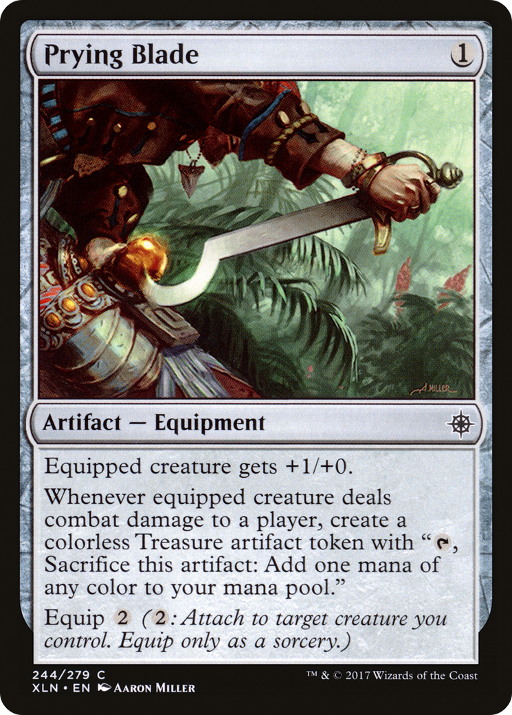 Prying Blade (XLN-244) - Ixalan Foil