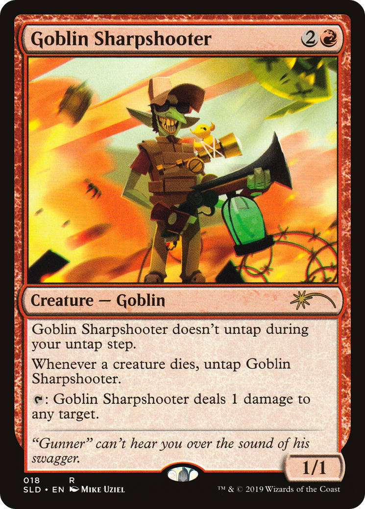 Goblin Sharpshooter (SLD-018) - Secret Lair Drop