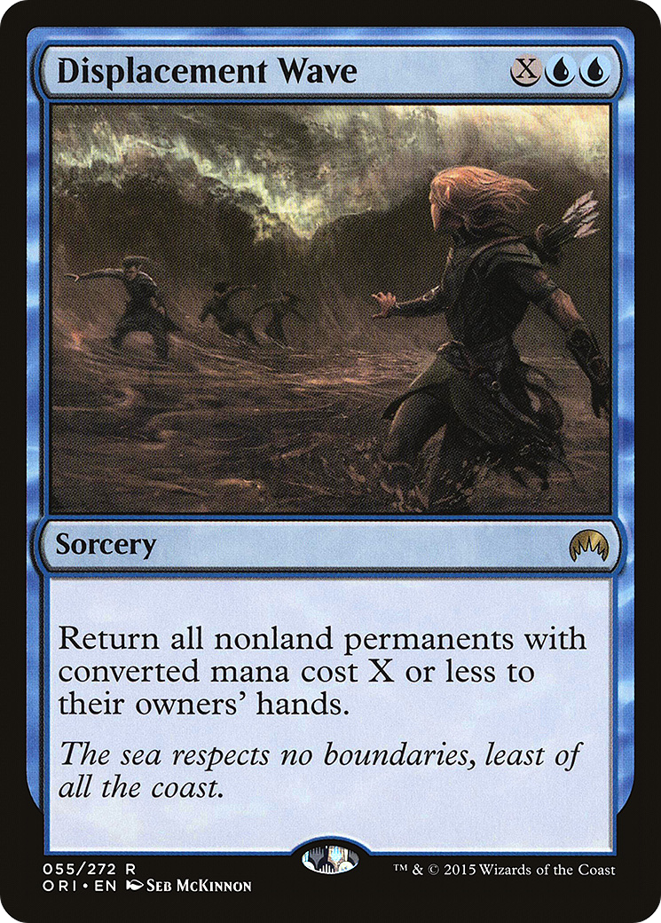 Displacement Wave (ORI-055) - Magic Origins Foil