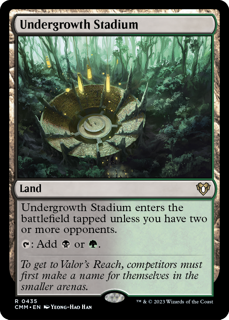 Undergrowth Stadium (CMM-435) - Commander Masters